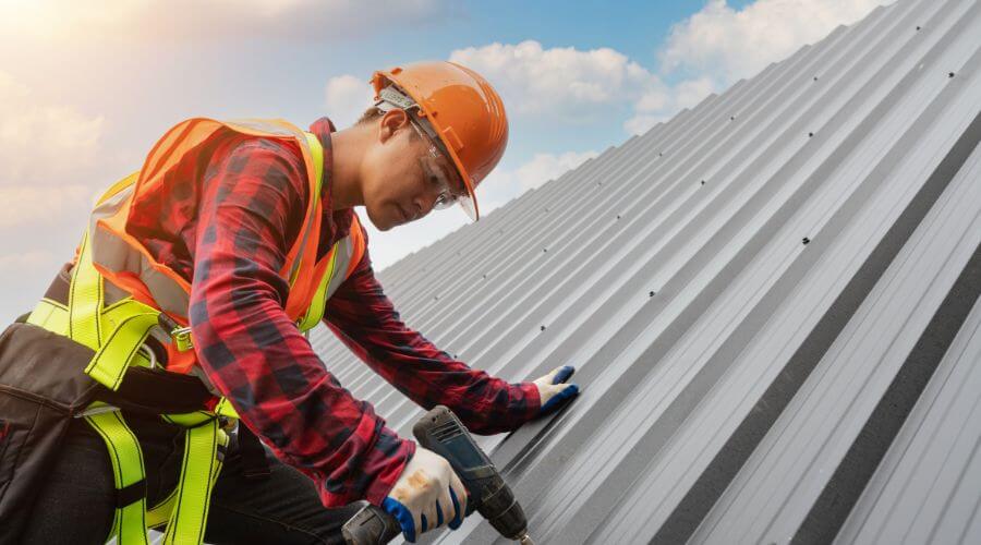 Professional metal roof installation in La Barge, WY